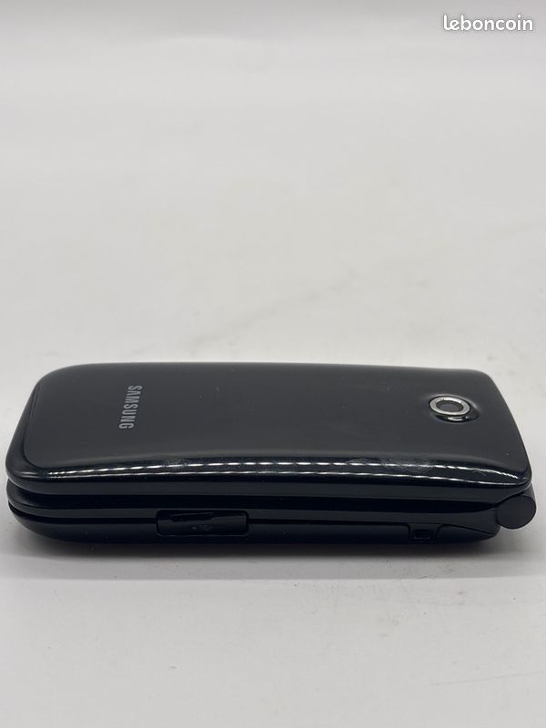 Samsung GT-E2530 téléphone à clapet noir fonctionnel vendu sans chargeur - #J53 (image 4)