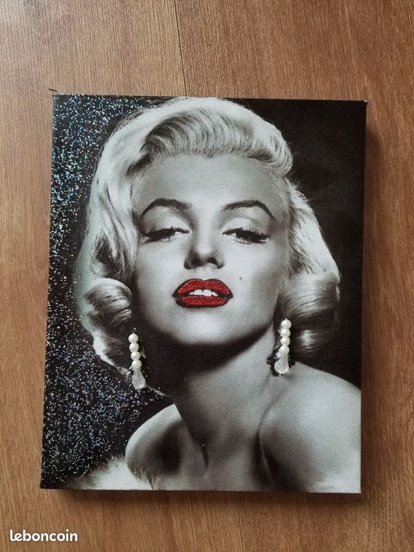 Toile Maryline Monroe 20x25 cm (image 1)