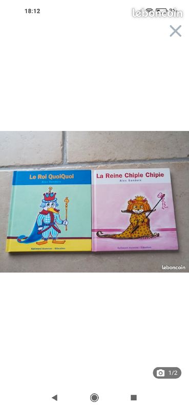 Lot de 2 livres pour enfants (image 1)