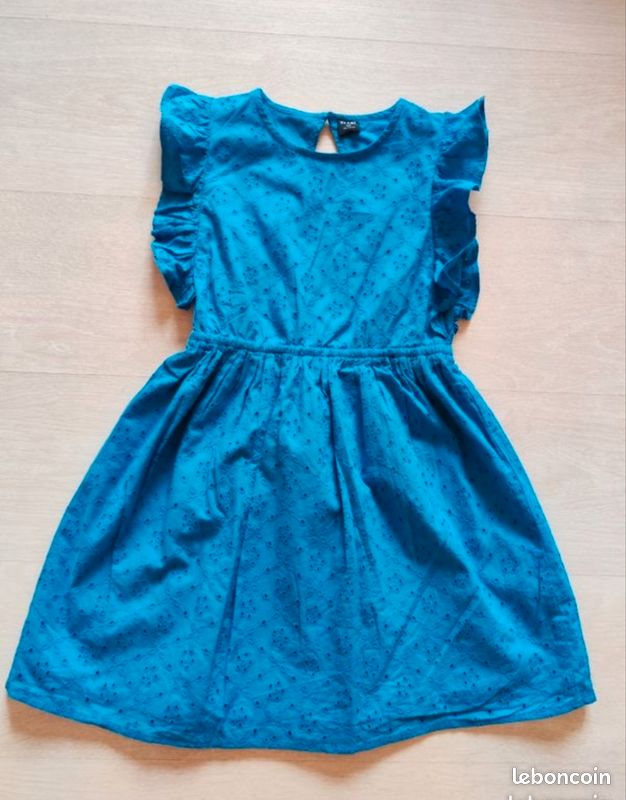 Robe 👗 bleue été enfant taille 8 ans comme neuve (image 1)