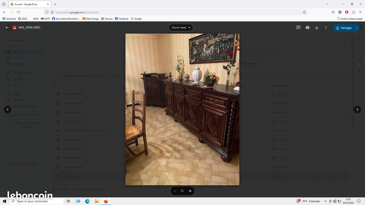 Mobilier de salla à manger (image 2)