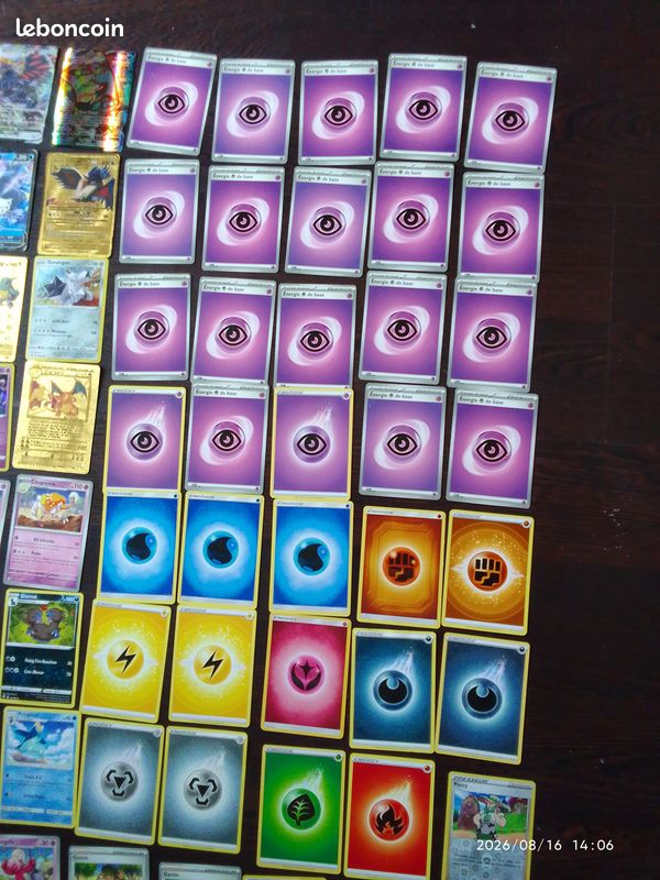 Lot de 215 cartes Pokémon (image 7)