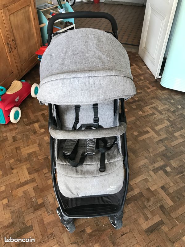 Poussette Romer Britax B Agile M gris et accessoires (image 4)