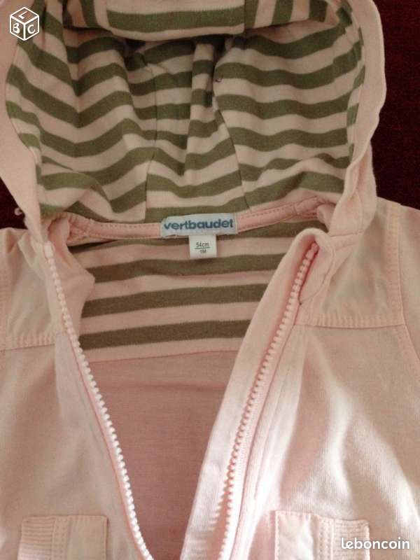 Veste bébé Verbaudet 1 mois NA95 (image 1)