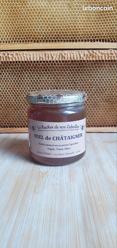 Miel de Châtaignier 500g (image 1)