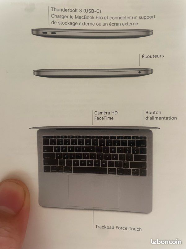 Pièces détachées MacBook Pro 15 2018 sur Pièces détachées MacBook Pro 15 2018 sur