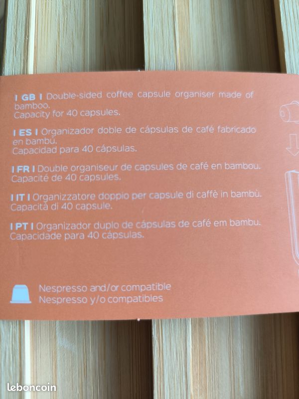 Organisateur capsules- support ventouses éponge Vigar (image 6)
