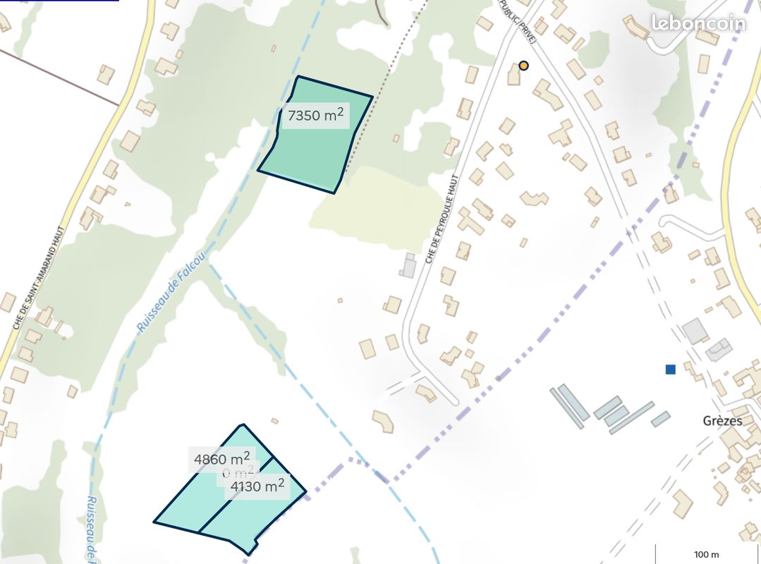 Terrain arboré non constructible sur la commune d'Albi · 30 000 €