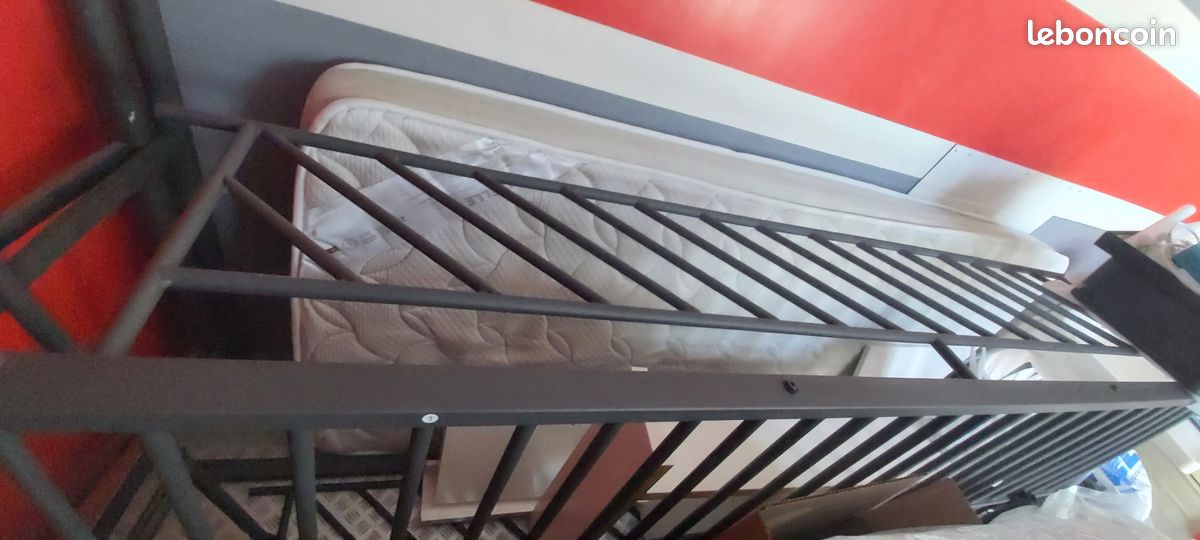 2 lits pour une personne (1 surélevé et 1 normal) (image 10)