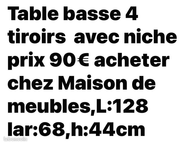 Table basse acheter chez Maison de meubles (image 7)