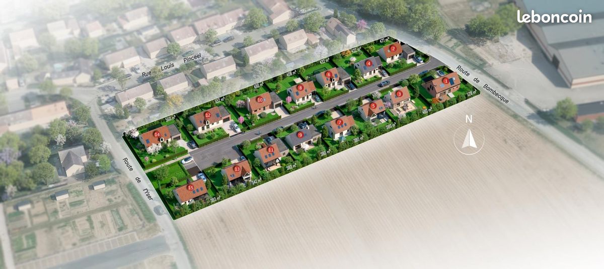 Terrain 342 m² West Cappel · à West-Cappel · 65 000 €