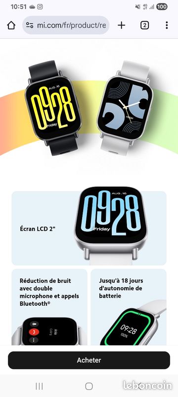 Montre connecte (image 1)