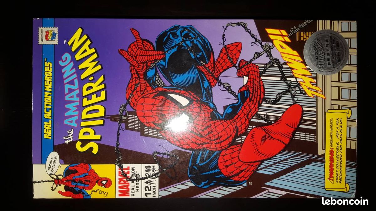 Figurine Spiderman TAG NEUVE Réal Action Heoes (image 1)