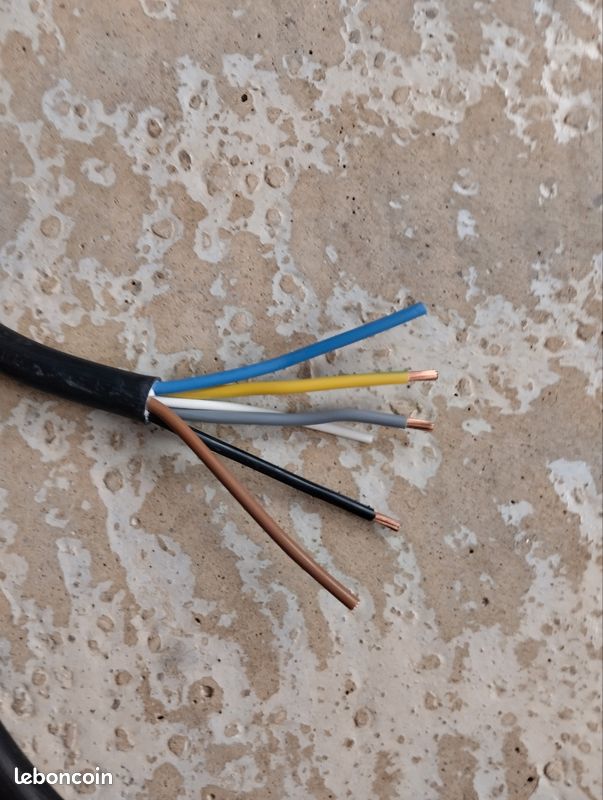 Câble triphasé 5G16mm2 de 15m (image 2)