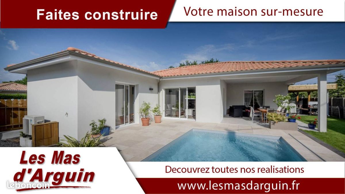 Projet de construction d'une maison 113 m² avec terrain à BIGANOS (33) (image 11)