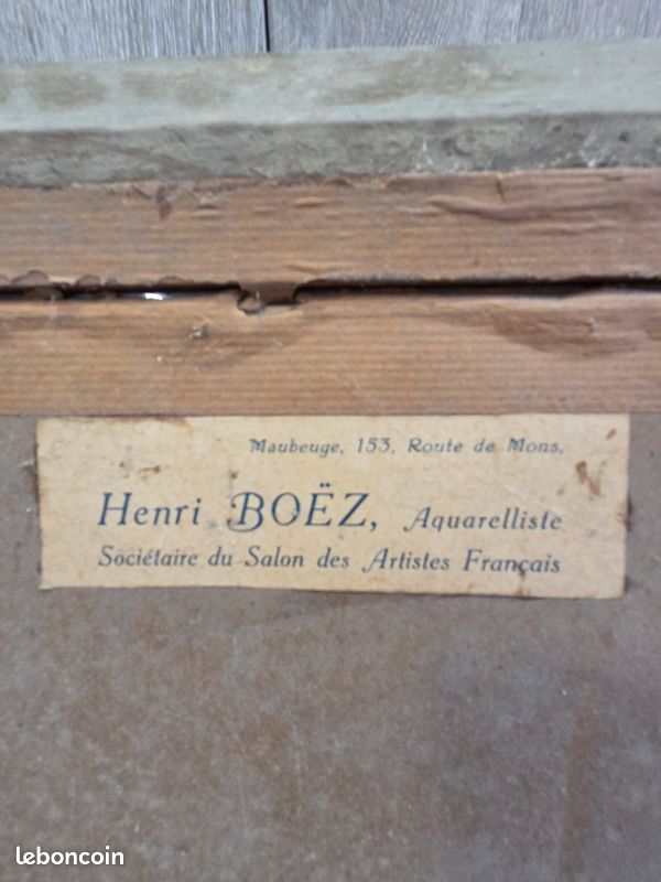 Tableau ancien signée (image 3)