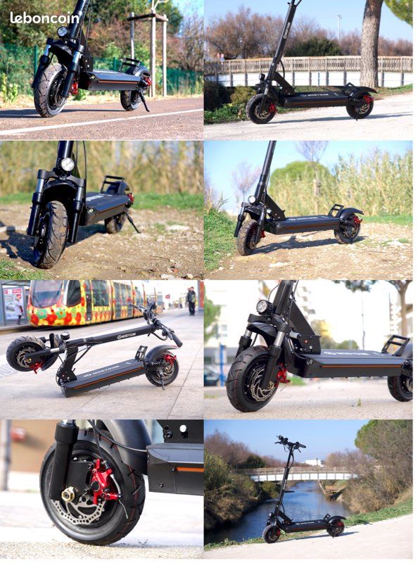 Trottinette électrique MOBYGUM Xenon-R 2000W 52V 24Ah (image 7)