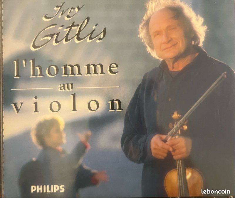 Vend CD L’homme au violon : Ivry GITLIS (image 1)