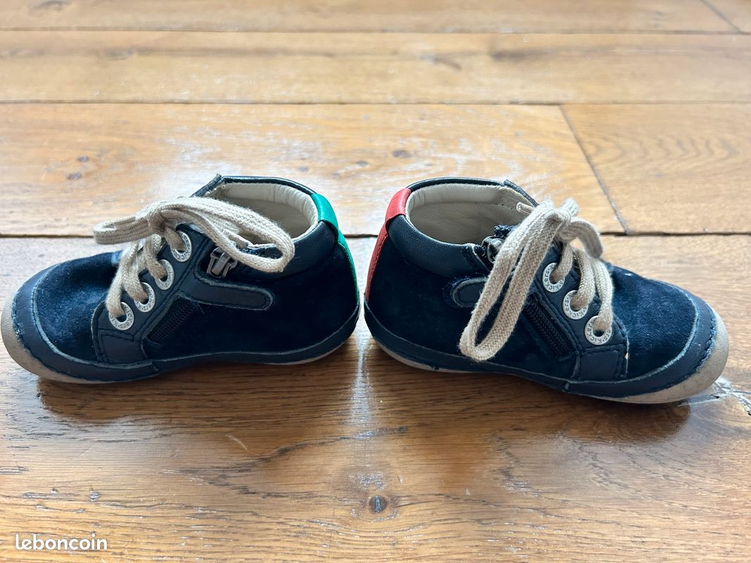 Bottillons Kickers marine taille 21 (image 2)