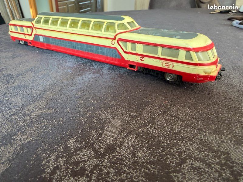 Train locomotive Jouef ho Autorail rouge SNCF (image 3)