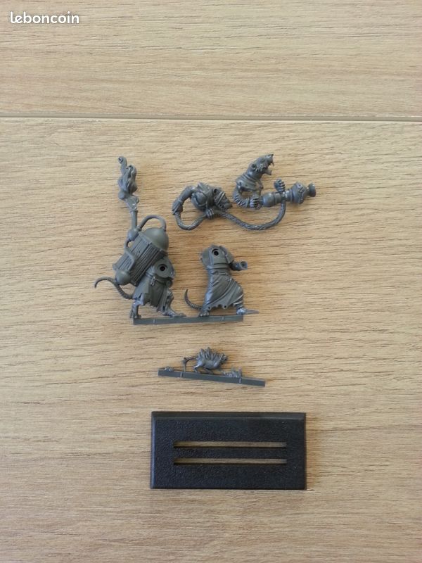 Figurine Skaven Warpfire thrower weapon team - Jeux & Jouets