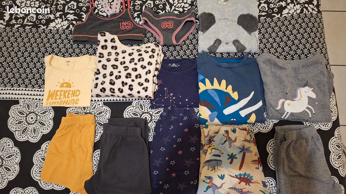 Vêtements filles 6/8 ans hiver été (image 15)