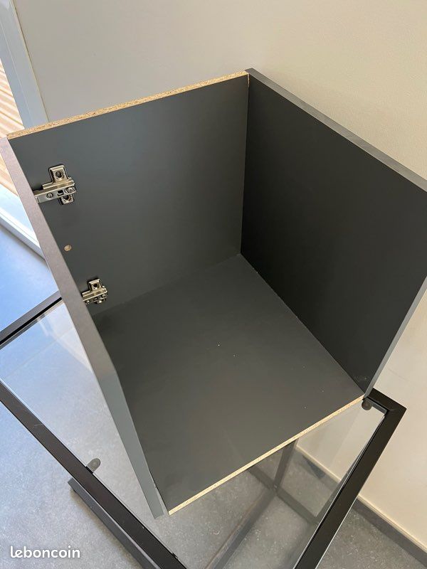 Bloc porte gris foncé (image 2)
