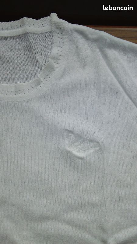 Tee-shirt blanc T. 44 (image 2)