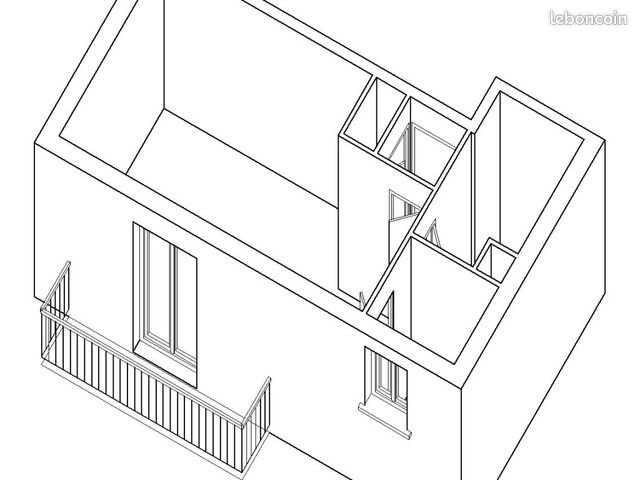 Studio 1 pièce 25 m² - Poitiers 86000 (image principale 6)