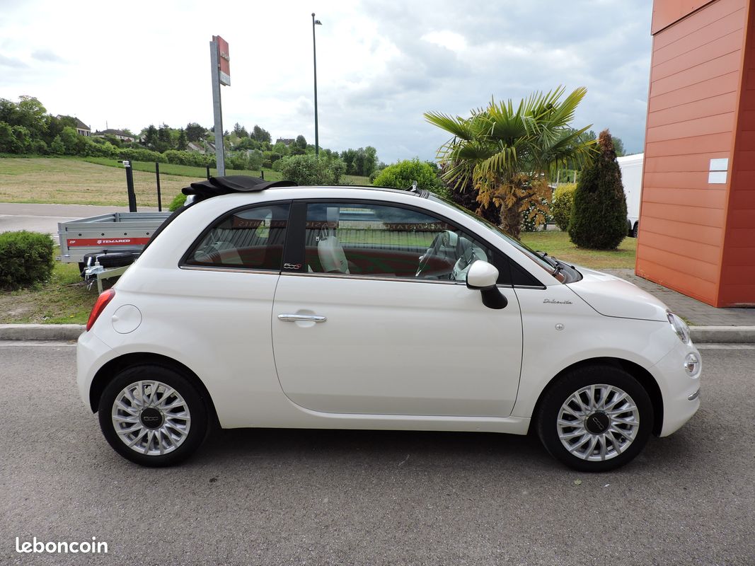 FIAT 500C 1.0 70ch HYBRIDE DOLCEVITA (image 3)