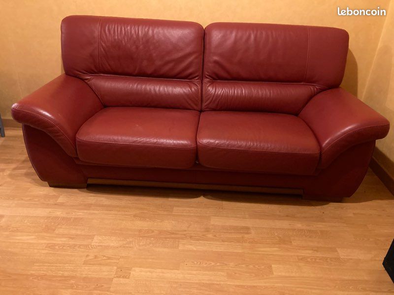 Canapé cuir (image 2)