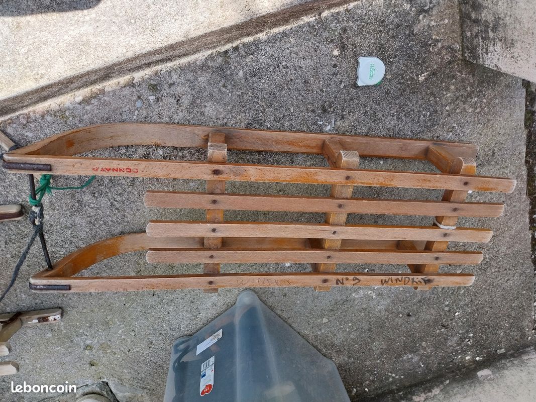 Luge en bois Donnay et Davos (image 4)
