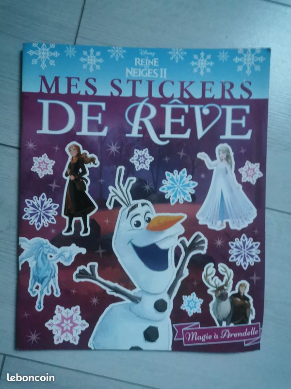 Kit reine des neiges, château poupées, tête à coiffer livre projeté, accessoires (image 7)
