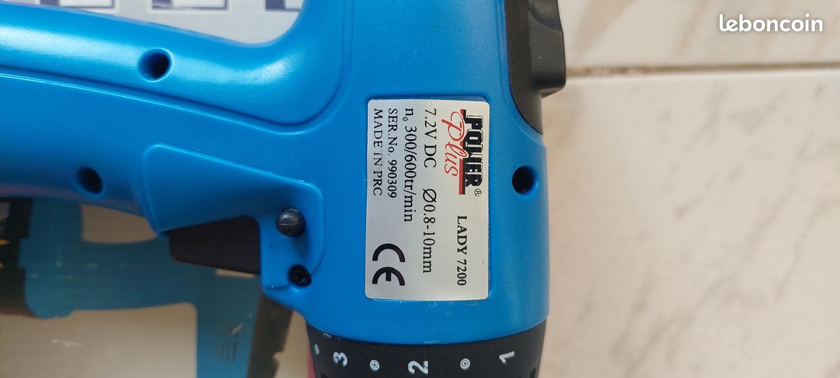 Visseuse -Deviseuse sans fil Power Plus LADY 7200 – 7,2 V (image 3)