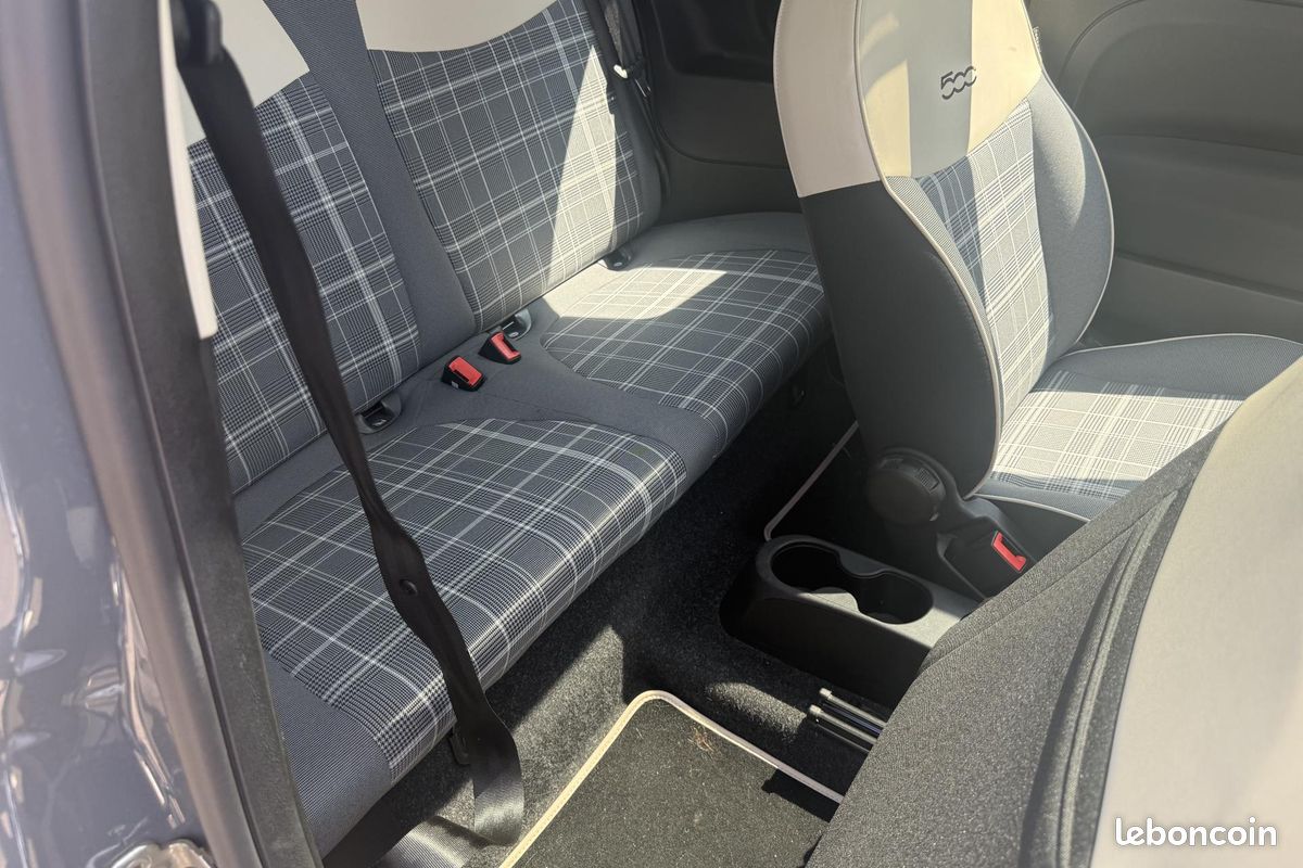 FIAT 500 Fiat 1.2i - 69 BERLINE Lounge PHASE 2 (image 11)