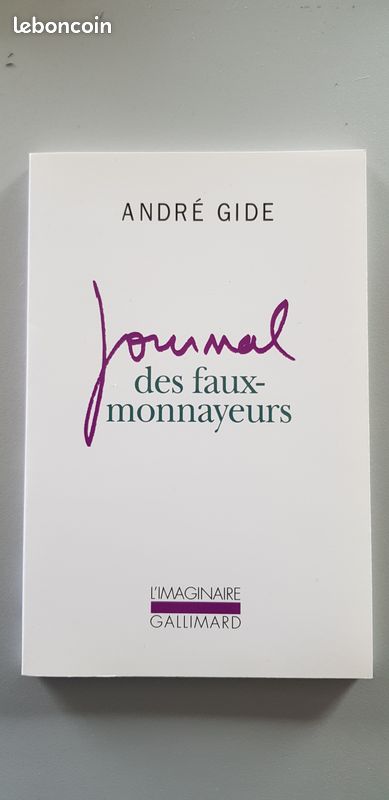 Journal de faux-monnayeurs de GIDE (image 1)