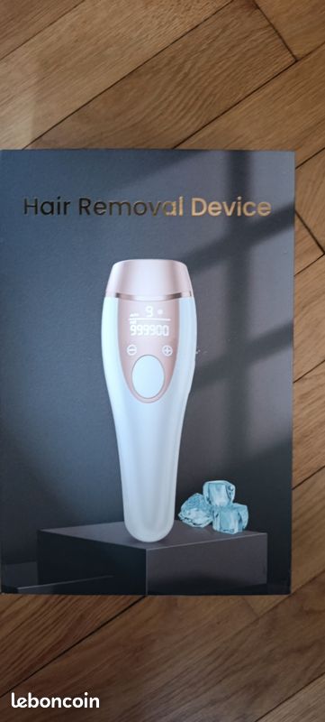 21J Épilateur Lumière Pulsée, IPL Épilateur Laser avec Fonction de Refroidissement, Salon à la Maison,9 Niveaux Laser Epilation pour Femme et Homme, Corps Aisselles, Blanc (image 1)