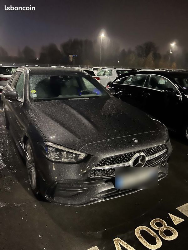 Mercedes Classe C 220d Break AMG Line - BVA 9G-Tronic - Caméra 360° (image 1)