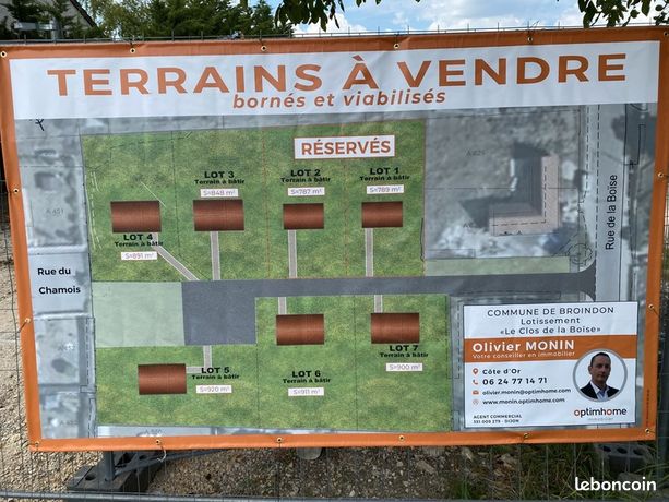 Terrain 891 m² Gevrey Chambertin