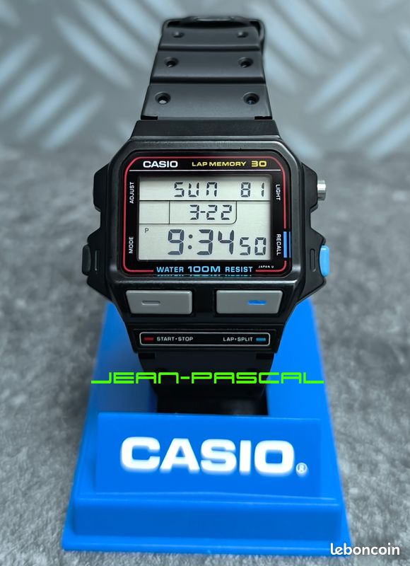 1989 ✓ NOS CASIO ⌚️ SDB-500 ▻ Montre Retro Vintage 🔴 Made in