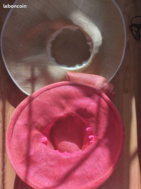Chapeau de cérémonie MONA LISA - Rose fushia - - nu