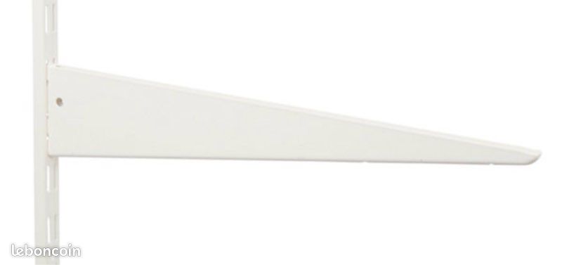 Console double 37 cm blanc (image 3)