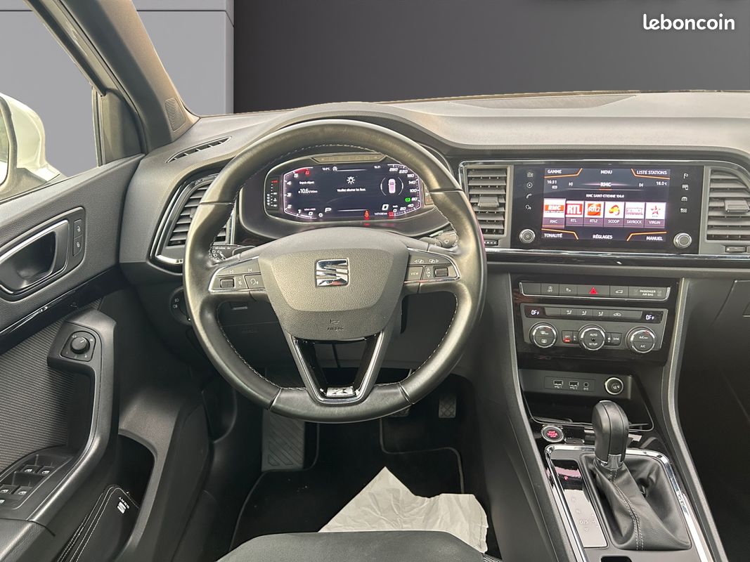 SEAT ATECA 2.0 TDI 150 XCELLENCE DSG7 - 150Ch - Garantie 12 mois / 1ère Main / Entretien Seat / Toit Ouvrant / CarPlay / Caméra 360 (image 13)