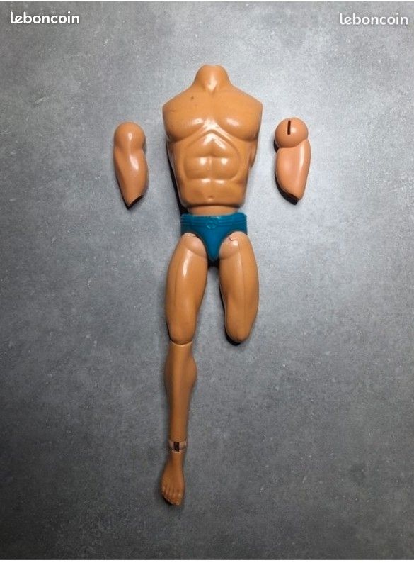 Mannequin Articulé C.D.C. Mollard Paris 30cm – Type Action Joe / Empire – Vintage Années 80