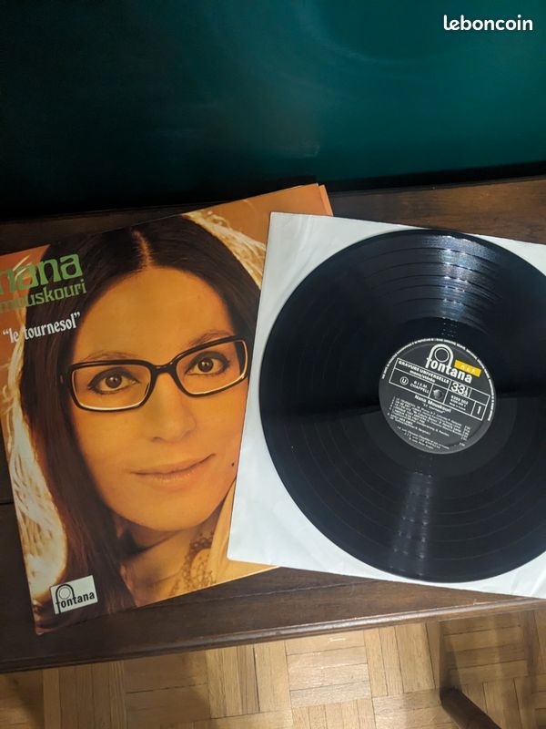 Vinyle Nana Mouskouri le tournesol (image 4)