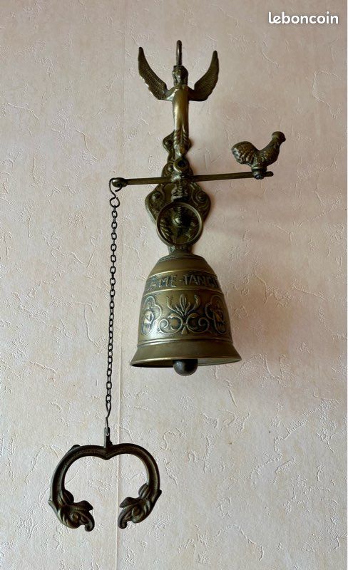 Lot De 3 Cloches à Cheval Vintage En Laiton – Tailles Variées – Bon État