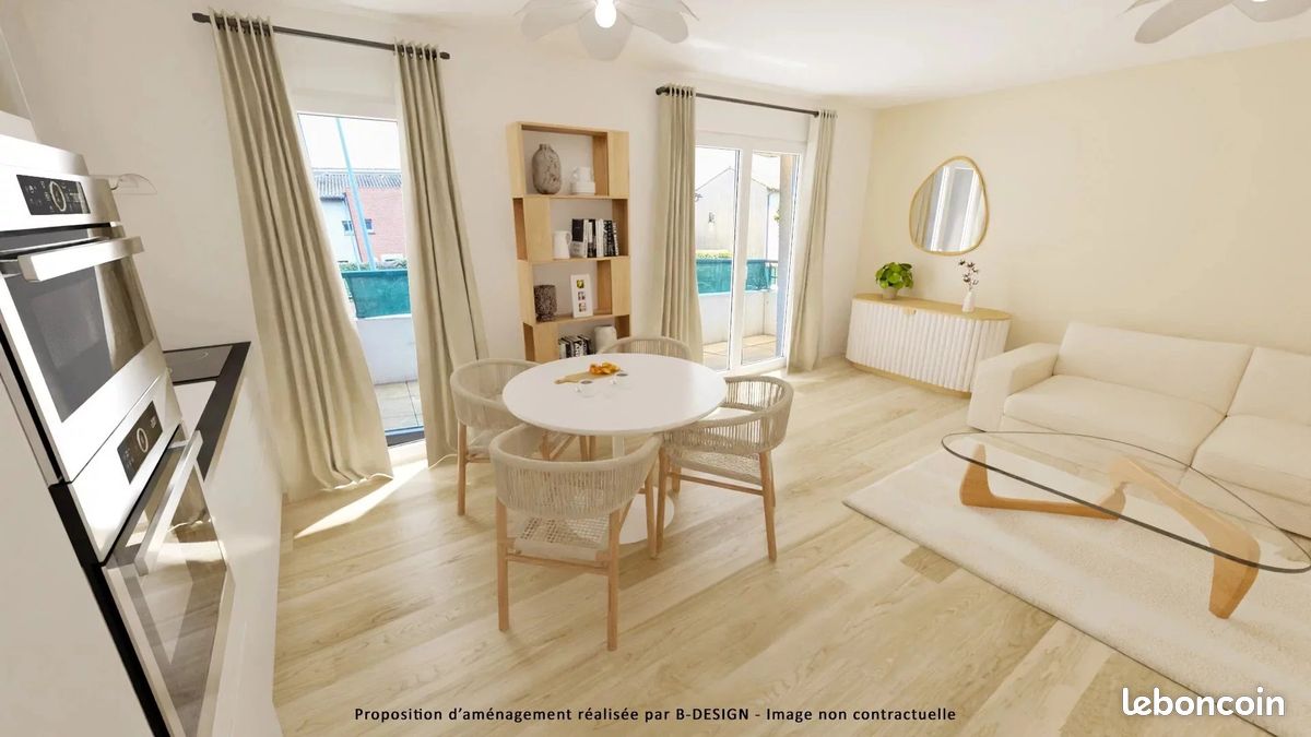 Appartement 2 pièces 42 m² · à Aucamville · 42 m² · 120 000 €