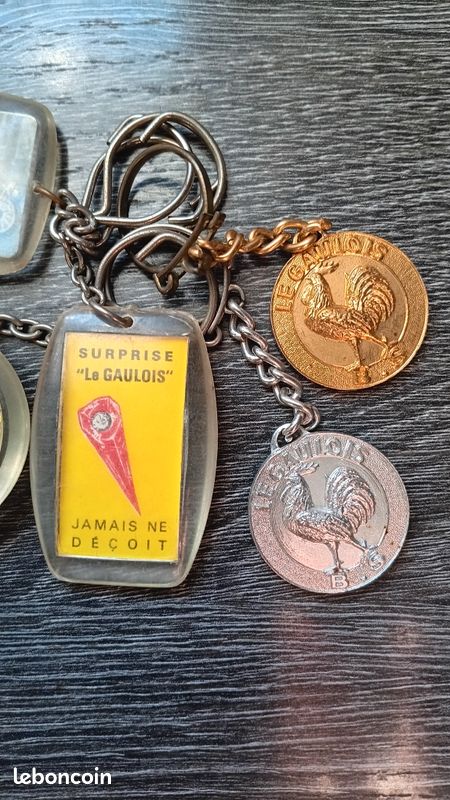 Lot de Porte clés " Le Gaulois " - Collection Vintage (image 3)