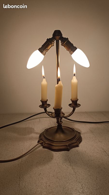 Lampe de Table en Bronze (image 4)