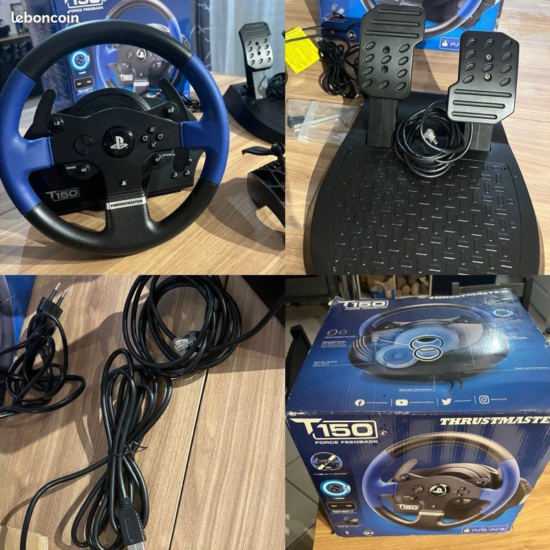À vendre Volant Thrustmaster T150 Force Feedback + (image 2)